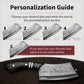 Handmade Damascus Cleaver