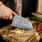 Damascus Serbian Cleaver Knife