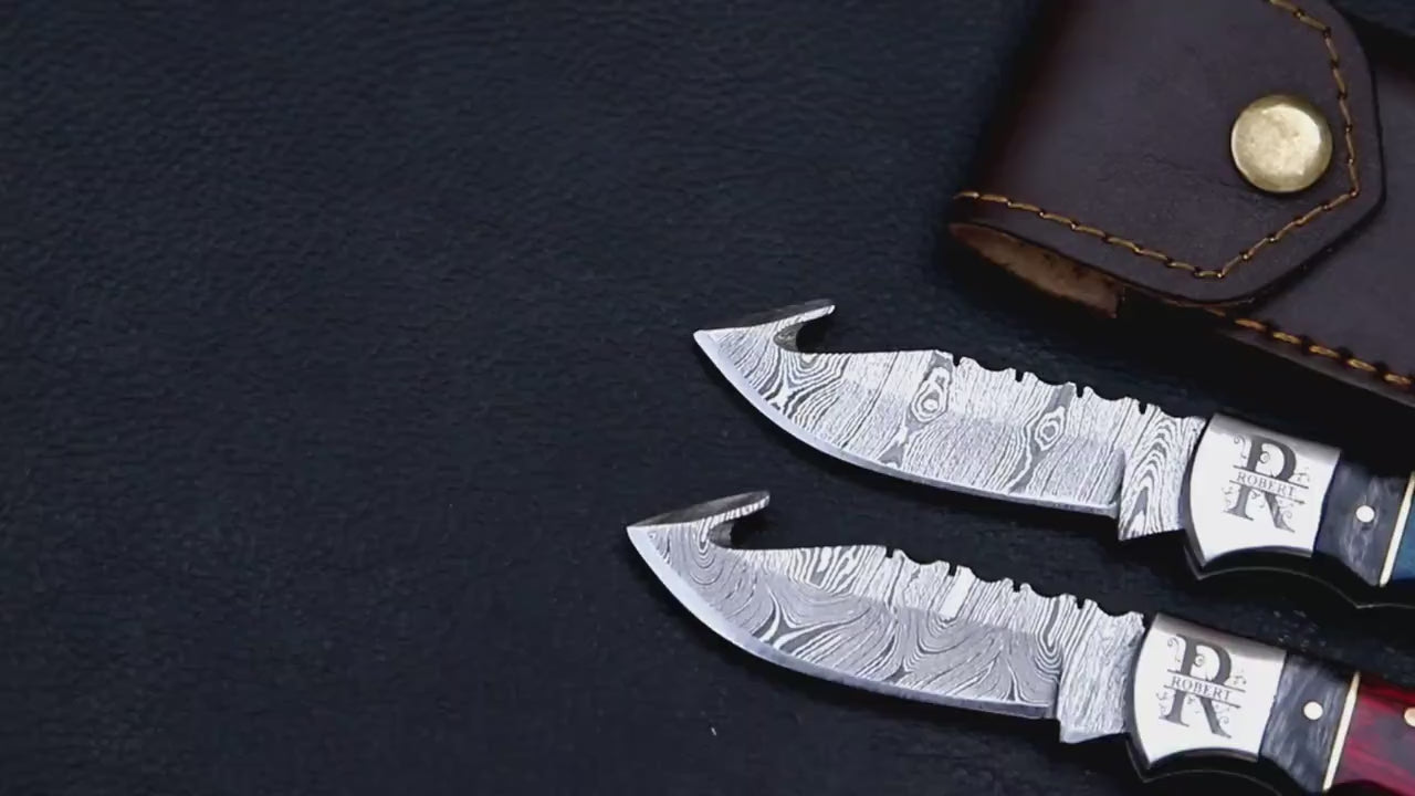 Handmade Damascus knife Pocket knife Folding Knife Personalized gift for men Wedding Gift Fathers day gift birthday anniversary gift for him