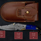 7.5'' Hand Forged Brown Bone Damascus Folding Knife, Hand Made Damascus Pocket Knife, Damascus Steel Hunting Knife, Hunting Damascus Knife Etsy 