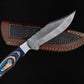 Damascus Hunting Knife, Damascus Fixed Blade Knife, Hand forged Damascus Knife, Damascus Ka bar Knife Hand Made Knives Gifts For Men USA Etsy 