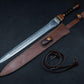 Hand Forged Damascus Steel Gladiator Sword, Damascus Steel Roman sword, Hand Made Sword, Combat sword, Damascus Sword With Leather Sheath Etsy 
