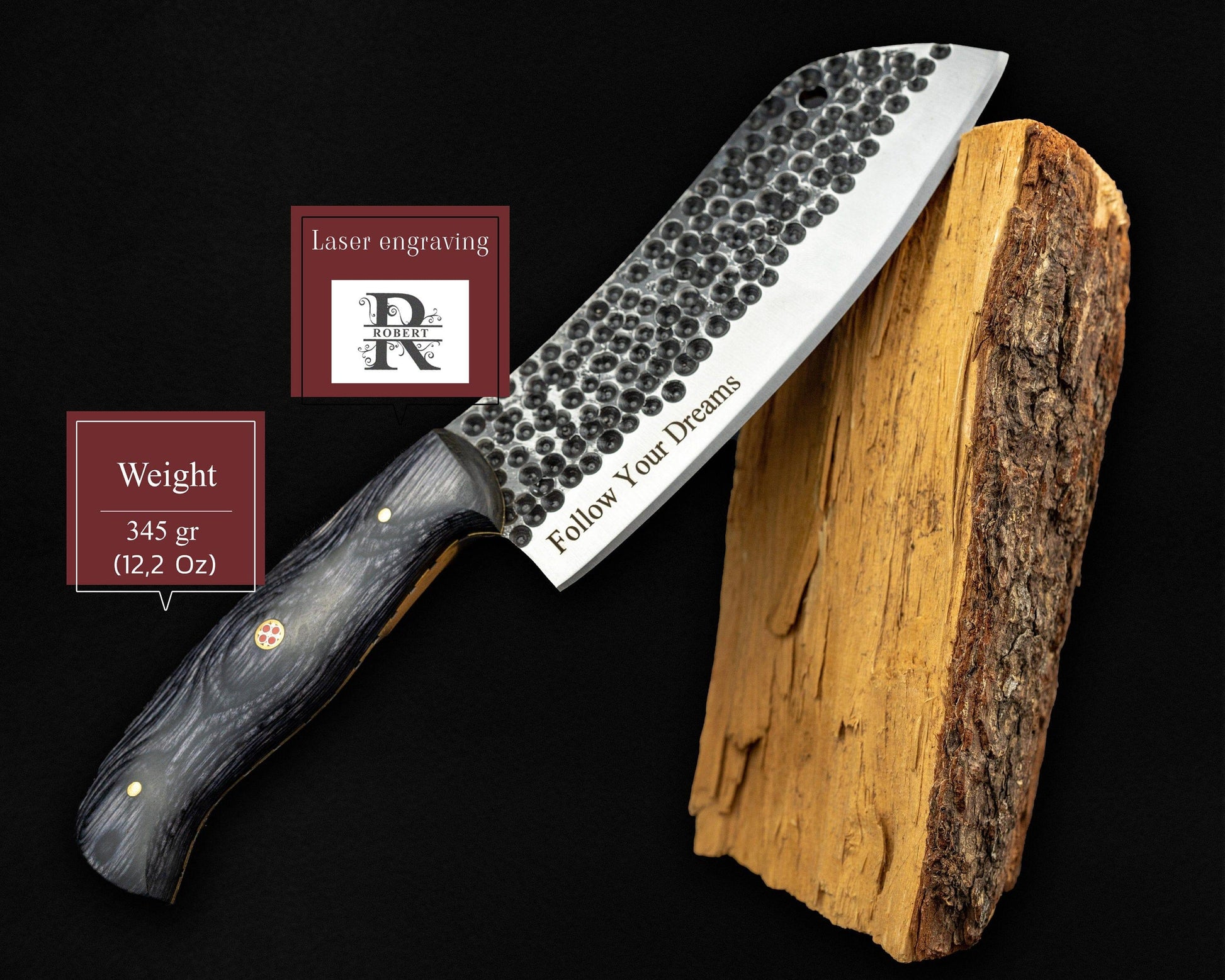 Handmade Damascus Chef Knife Hand Forged Japanese Bunka Kitchen Knife, Gift for Him Her Birthday Anniversary, Father Day Gift Etsy 
