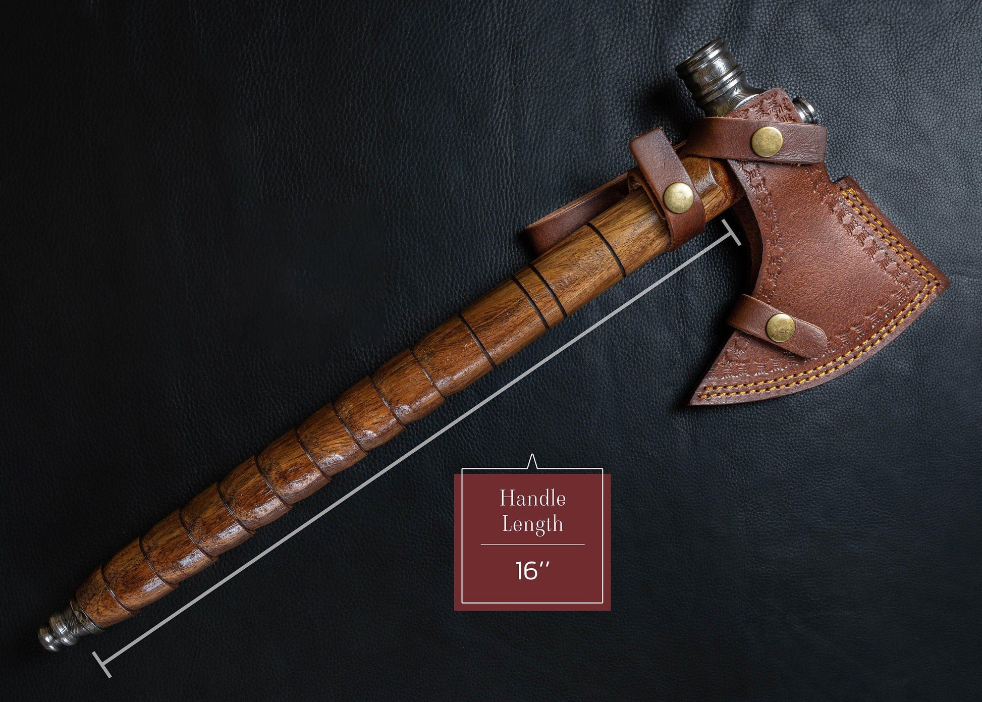 18" Handmade Damascus Steel Axe, Hand Forged Axe with Rose Wood, Can Be Used As Pipe Axe, Fire Forged Axe Beautiful viking STYLE Etched axe Etsy 